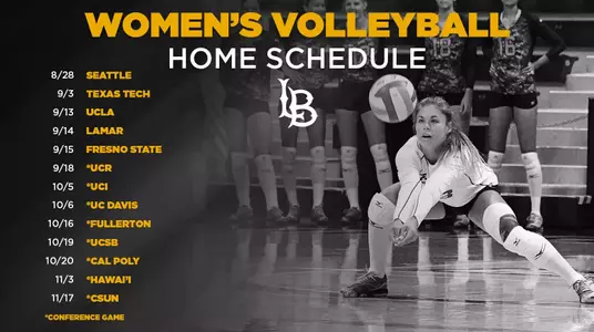 Home Volleyball Schedule Graphic