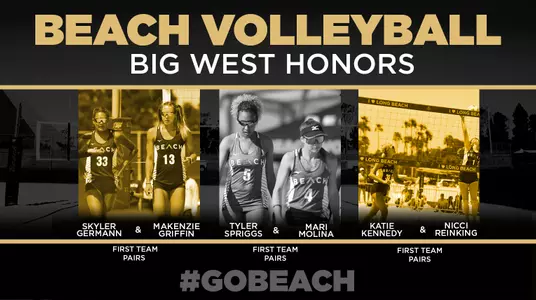 Big West First Team Selections Graphic