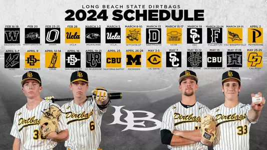 2024 Baseball Schedule Graphic