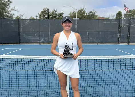 Pamela Badillo Big West Fall Tournament Champion
