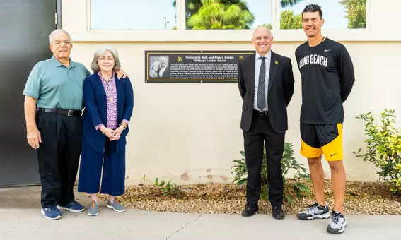Bob and Nancy Foster, Bobby Smitheran, TJ Bruce