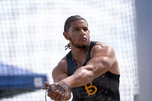 Eman Goodloe Throwing