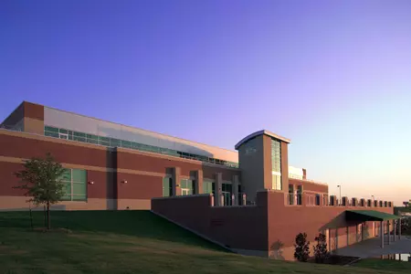 North side of Athletic Cente