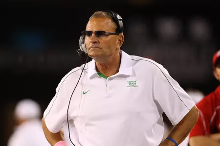 Mean Green head coach Dan McCarney