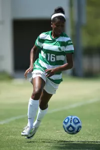 Rachel Holden earned CUSA Offensive Player of the Week honors for her four-goal debut weekend.