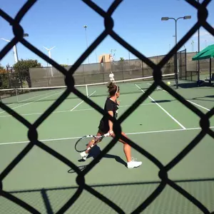 Junior Anastasiya Shestakova fell to UT Arlington junior Elizabeth Thoms in the Green singles draw by a score of 6-3, 6-2 in the second round.