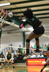 Junior Carnae Dillard earned the conference's top honor after leading North Texas to a 22-10 finish.