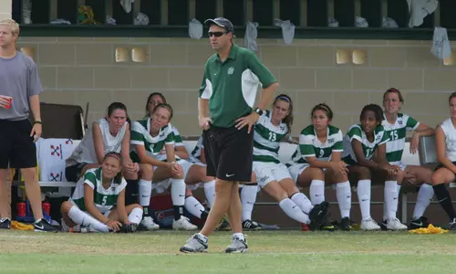 Head coach John Hedlund has won 264 career games and led North Texas to three NCAA Tournament appearances.