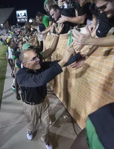 Dan McCarney led North Texas to a 9-win season and a 36-14 win over UNLV in the Heart of Dallas Bowl.