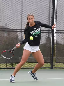 Sophomore Alexis Thoma is in the top flight singles draw at this weekend's Racquet Club Collegiate Invitational. She will play sophomore Jean Runglerdkriangkrai of Pepperdine in the first round.