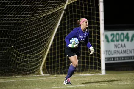 Jackie Kerestine led the Mean Green defense to 14 shutouts in 2014