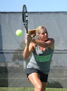 Senior Franziska Sprinkmeyer is 0-1 this season with three unfinished matches between the No. 5 and No. 6 singles spots.