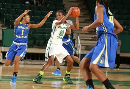 Senior forward Joh'Vonna Darrington has made at least one field goal in seven consecutive games. She is averaging three points per game this season.