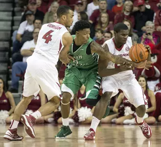 DeAndre Harris missed the 2013-14 season at Tyler JC, but has steadily improved for North Texas over the last two months.