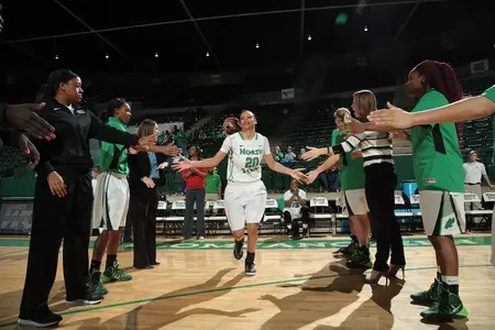Sophomore Terra Ellison scored nine points on 4-6 shooting in North Texas' 45-42 win over Marshall. It was her most efficient offensive performance of the season.