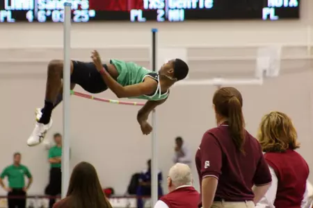 Eddie Wilcox Places Third in High Jump