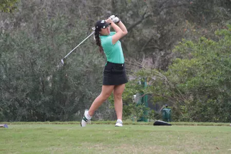 Eji Kwon is the first sophomore women's golfer to earn all-conference since 2004