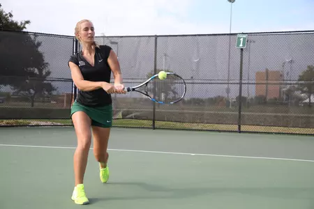 Freshman Maria Kononova has played exclusively at the No. 1 spot this spring.