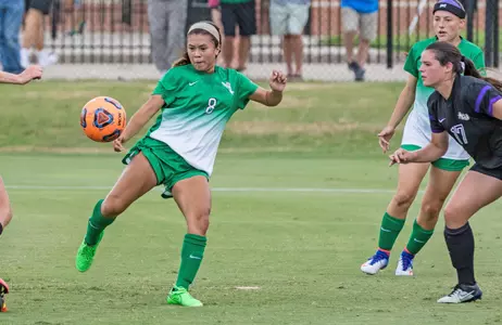 North Texas junior forward Taylor Torres scored the lone goal in Saturday's game.