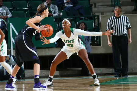 Freshman Deja Terrell