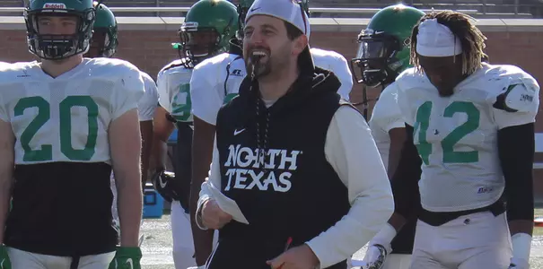 North Texas special teams coordinator Marty Biagi