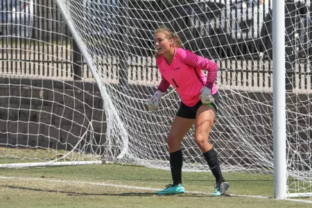 DENTON TEXAS: University of North Texas Mean Green Women's Soccer v Indiana on September 10, 2017 at North Texas Soccer Complex in Denton,TX. (Photo George Walker/Rick Yeatts Photography)