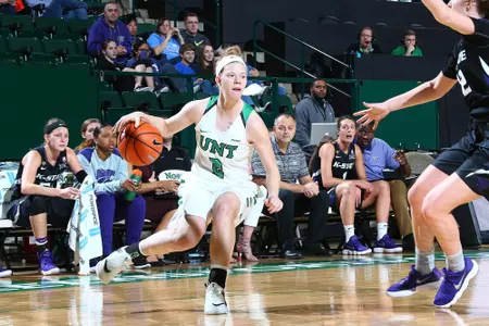 DENTON, NOVEMBER19: Mean Green Women's Basketball v Kansas StateTexas Coliseum at Super Pit in Denton, Texas on November 19, 2017. (Photo Rick Yeatts)
