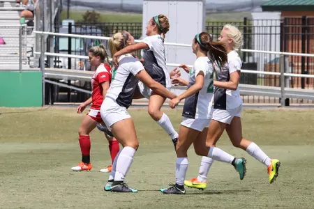 DENTON TEXAS: University of North Texas Mean Green Women's Soccer v Indiana on September 10, 2017 at North Texas Soccer Complex in Denton,TX. (Photo George Walker/Rick Yeatts Photography)