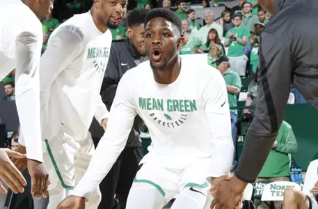 DENTON TEXAS, March 30: University of North Texas Mean Green Men?s Basketball v University of San Francisco at the Super Pit in Denton on March 30, 2018 (Photo Rick Yeatts Photography/Colin Mitchell)