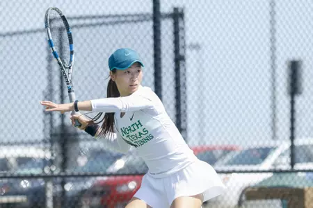 DENTON TEXAS, March 31: University of North Texas Mean Green Tennis v Memphis Universtiy in Denton on March 31, 2018 (Photo Rick Yeatts Photography/Colin Mitchell)