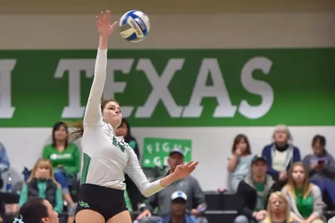 North Texas Mean Green Volleyball vs WKU NOV 08