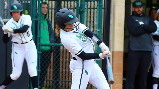 Lacy Gregory at bat