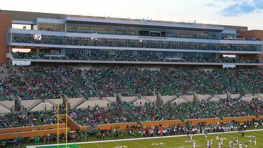 Apogee Stadium premium seating and press box