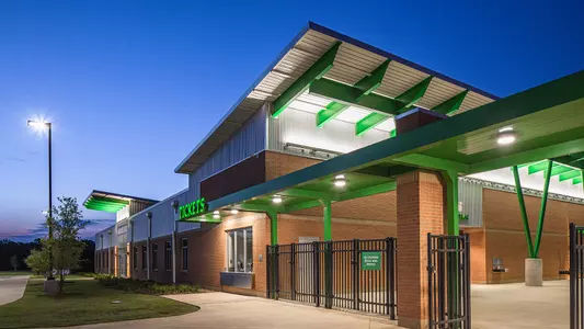 Soccer and Track & Field Stadium - entrance