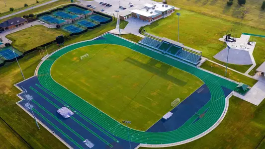 Soccer and Track & Field Stadium - aerial view