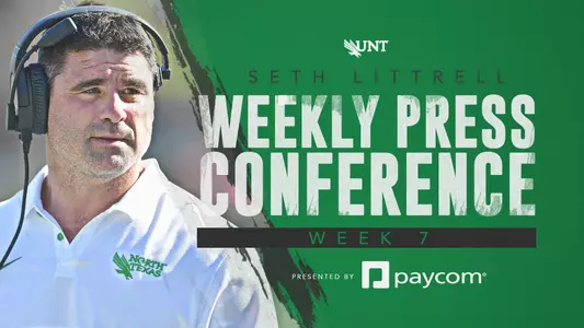 Seth Littrell Week 7 Presser