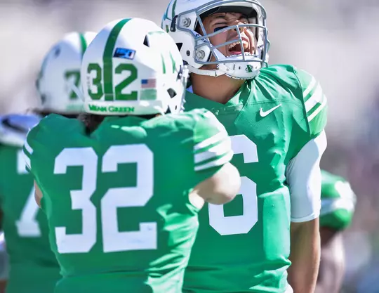 DENTON TX - November 2nd: - UTEP Miners vs North Texas Mean Green Football at Apogee Stadium in Denton, Texas. (Photo Credit):
Mean Green Sports/Manny Flores