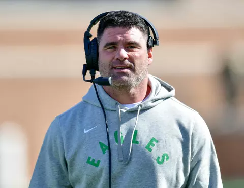 DENTON TX - November 2nd: - UTEP Miners vs North Texas Mean Green Football at Apogee Stadium in Denton, Texas. (Photo Credit):
Mean Green Sports/Manny Flores