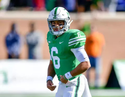 DENTON TX - November 2nd: - UTEP Miners vs North Texas Mean Green Football at Apogee Stadium in Denton, Texas. (Photo Credit):
Mean Green Sports/Manny Flores