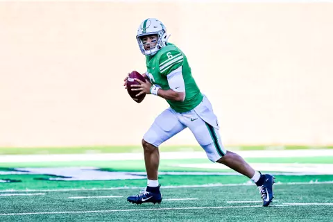 DENTON TX - November 2nd: - UTEP Miners vs North Texas Mean Green Football at Apogee Stadium in Denton, Texas. (Photo Credit):
Mean Green Sports/Manny Flores