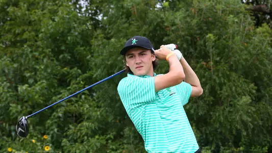 Vicente Marzilio hits at Maridoe Golf Club