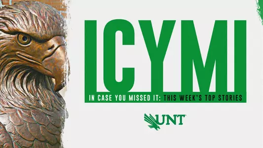 Headline graphic featuring the text: "ICYMI: In Case you Missed it: This Week's Top Stories"