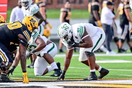 Columbia, MO. - October 9th, 2021:  
North Texas Mean Green vs Missouri Tigers at Faurot Field Stadium in Columbia, Missouri.  (Photo by Manny Flores)