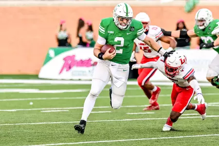 Denton, TX - October 23rd, 2021:  Liberty Flames vs North Texas Mean Green at Apogee Stadium in Denton, Texas.  (Photo by Manny Flores)