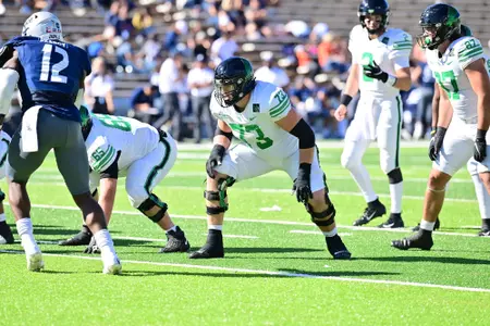 Houston, TX - October 30th, 2021:
North Texas Mean Green vs Rice Owls at Rice Stadium in Houston, Texas. (Photo by Manny Flores)