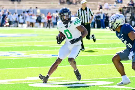 Houston, TX - October 30th, 2021:
North Texas Mean Green vs Rice Owls at Rice Stadium in Houston, Texas. (Photo by Manny Flores)