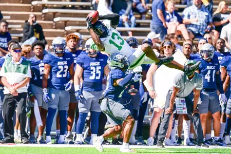Houston, TX - October 30th, 2021:  
North Texas Mean Green vs Rice Owls at Rice Stadium in Houston, Texas.  (Photo by Manny Flores)