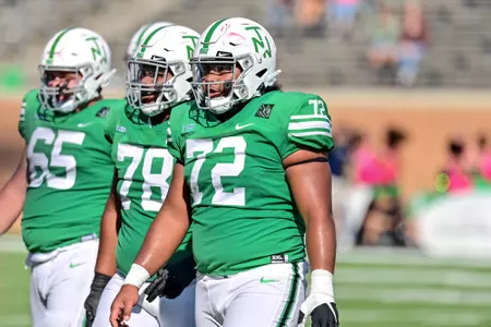 Denton, TX - October 23rd, 2021:  Liberty Flames vs North Texas Mean Green at Apogee Stadium in Denton, Texas.  (Photo by Manny Flores)