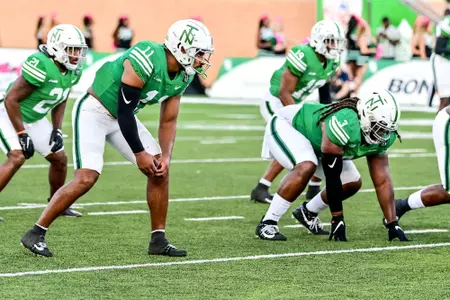 Denton, TX - October 23rd, 2021: Liberty Flames vs North Texas Mean Green at Apogee Stadium in Denton, Texas. (Photo by Manny Flores)