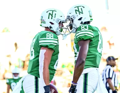 Denton, TX - October 23rd, 2021:  Liberty Flames vs North Texas Mean Green at Apogee Stadium in Denton, Texas.  (Photo by Manny Flores)